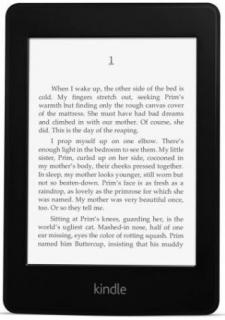 Amazon KINDLE PAPERWHITE 3 čítačka elektronických kníh 2015 / s reklamou / 6  / 4096 MB / Wi-Fi / čierna / ZÁNOVNÉ