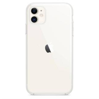 Apple Kryt na mobil pre iPhone 11 MWVG2ZM/A / silikónový / priehľadný / POŠKODENÝ OBAL