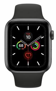 Apple Watch Series 5 / 44 mm / 32 GB / Čierna / ZÁNOVNÉ