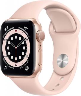 Apple Watch Series 6 / 40 mm / 32 GB / GPS / Pieskovo ružová / 2. AKOSŤ