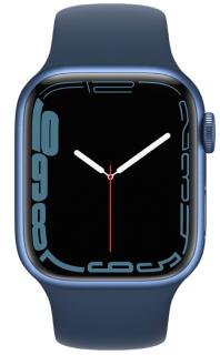 Apple Watch Series 7 / 41 mm / 32 GB / GPS + mobilný telefón / Modrá / 2. AKOSŤ