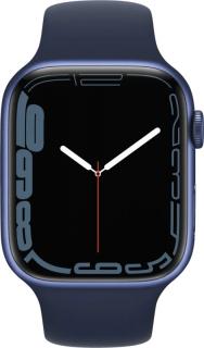 Apple Watch Series 7 / 45 mm / 32 GB / GPS + mobilný telefón / Modrá / ZÁNOVNÉ