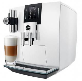 Automatický kávovar Jura J6 / 1450 W / 2,1 l / 15 bar / Piano White / ZÁNOVNÉ