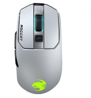 Bezdrôtová herná myš Roccat Kain 202 AIMO / 16000 DPI / 6 tlačidiel / AIMO osvetlenie / biela / ZÁNOVNÉ