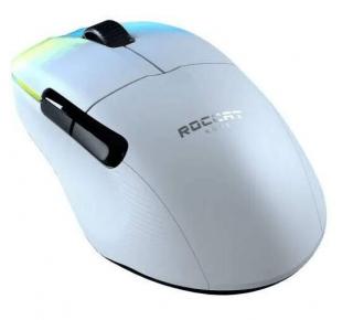 Bezdrôtová herná myš Roccat Kone Pro Air / 19000 DPI / s osvetlením RGB / 5 tlačidiel / biela / ZÁNOVNÉ