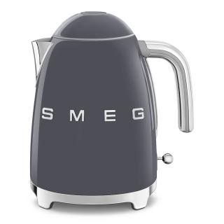 Čajník Smeg 50. rokov KLF03GREU / 2400 W / 1,7 l / sivý