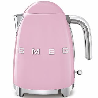 Čajník Smeg 50. rokov KLF03PKEU / 2400 W / 1,7 l / ružový