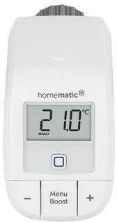 Digitálny radiátorový termostat Homematic IP HmIP-eTRV-B-2 / 0 °C až +50 °C / batériový / M30 x 1,5 mm / plast / biely