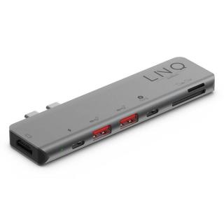 Dokovacia stanica Linq USB Hub byELEMENTS 7in2 PRO USB-C Macbook / TB Multiport Hub / POŠKODENÝ OBAL