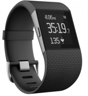 Fitbit Surge (veľký) Fitness náramok (FB501BKL-EU) / Black / ROZBALENÉ