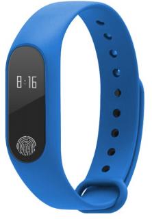 Fitness náramok Aligator M2 (M2BE) / OLED displej / Bluetooth 4.0 / modrý / ROZBALENÉ