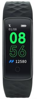 Fitness náramok Canyon CNE-SB11BB (CNE-SB11BB) / 0,96  (2,4 cm) / Bluetooth 4.0 / 110 mAh / Black / ROZBALENÉ