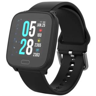 Fitness náramok Carneo SlimFit+ / 160 mAh / 1,3  (3,3 cm) LCD displej / 240 × 240 px / Bluetooth 4.0 / čierna / ROZBALENÉ