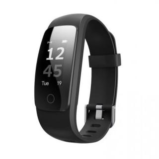 Fitness náramok Umax U-Band 107 Plus HR / 0,96  (2,4 cm) OLED displej / 65 mAh / Bluetooth 4.0 / čierna / ROZBALENÉ