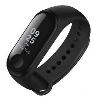 Fitness náramok Xiaomi Mi Band 3 (19831) / 110 mAh / Bluetooth 4.2 / 0,78  (1,98 cm) OLED displej / čierna / ROZBALENÉ