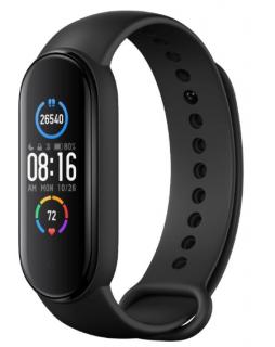 Fitness náramok Xiaomi Mi Band 5 / 1,1  / 126 x 294 px / Bluetooth 5.0 / čierny