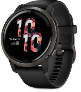 Garmin Venu 2 smartwatch / 45 mm / GPS / Slate Grey/Black / 2. AKOSŤ