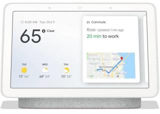 Google Nest Hub 1.0 Hlasový asistent / 7  dotykový displej / Bluetooth / Wi-Fi / Hlasové ovládanie / Biela