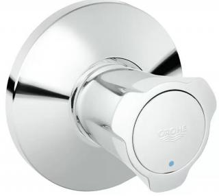 Grohe Costa L skrytý klapkový ventil horný / 20 - 80 mm / priemer 8 cm / mosadz / lesklý chróm