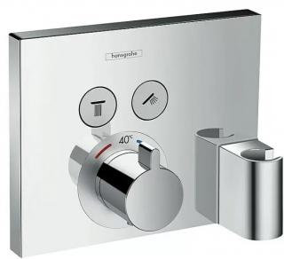 Hansgrohe ShowerSelect podomietková termostatická batéria / 2 výstupy / chróm