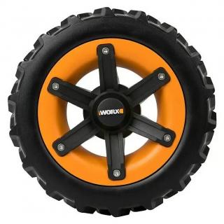 Hnacie kolesá pre robotické kosačky Worx Landroid WA0953 Ø 20,5 cm / 2 ks / oranžová