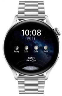 Huawei Watch 3 Elite 55026818 / 46 mm / 16 GB / GPS / 4G LTE / puzdro z nehrdzavejúcej ocele / strieborná / 2. AKOSŤ