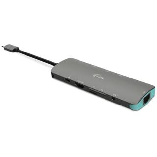 i-tec USB-C Metal Nano 4K HDMI LAN + Power Delivery / 100 W / 1x HDMI / USB-C / sivá / POŠKODENÝ OBAL