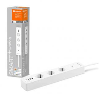 Inteligentná WiFi zásuvka Ledvance Multi power / trueLED / 3680 W / biela