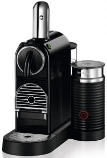 Kapsulový kávovar DeLonghi Nespresso CitiZ&amp;Milk EN267.BAE / 1710 W / čierna / ZÁNOVNÉ