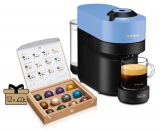 Kapsulový kávovar DeLonghi Nespresso Vertuo Pop ENV90.A / 0,56 l / 1260 W / modrá/čierna