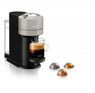 Kapsulový kávovar Krups Nespresso Vertuo Next XN910B / 1500 W / sivá / ZÁNOVNÉ