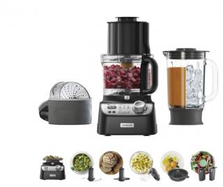 Kenwood FDM72.990BK MultiPro XL Weigh+ / 1000 W / čierna/strieborná / POŠKODENÝ OBAL