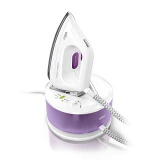 Kompaktný parný generátor Braun CareStyle IS 2044 VI / 2200 W / 350 g/min / 5 barov / fialový / POŠKODENÝ OBAL