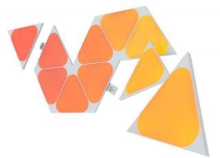 LED svetlo Nanoleaf Shapes Triangles Mini Expansion Pack NL48-1001TW-10PK / 1200-6500 K / Bluetooth / Wi-Fi / 10 ks / sivá / ROZBALENÉ