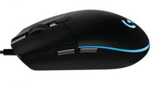 Logitech G203 Prodigy Káblové herné myši / Optické / 8000 DPI / Čierne / ZÁNOVNÉ