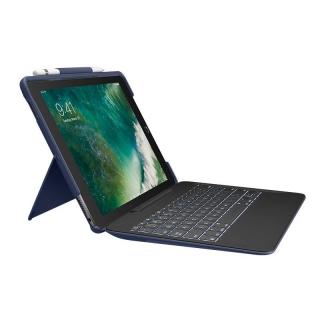 Logitech Slim Combo puzdro na tablet s klávesnicou pre Apple iPad Pro 10,5  SK 920-008416 / modré / ROZBALENÉ