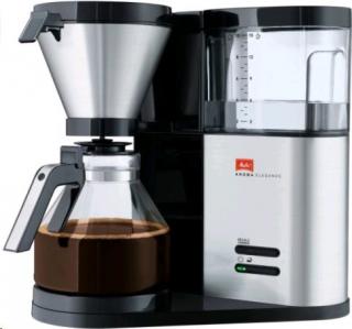 Melitta Aroma Elegance 1012-01 / 1000 W / 10-15 šálok / nerezová oceľ/čierna / ZÁNOVNÉ