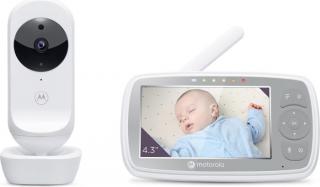 Motorola VM44 Connect baby monitor / 4,3  (10,9 cm) / biela / ROZBALENÉ