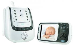 Nuk Video ECO Control Baby Monitor (10256296) / 2,8  / do 300 m / ECO režim / biela / ROZBALENÉ