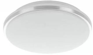 Okrúhle stropné svietidlo LED Eglo Pinetto / 18 W / Ø 34 cm / 1850 lm / 4000 K / biela