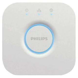 Ovládanie osvetlenia Philips Hue Bridge 2.0 / technológia ZigBee / plast / biela / ROZBALENÉ