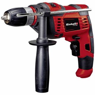 Príklepová vŕtačka Einhell TC-ID 550 E / 550 W / 1-cestná / max. priemer otvoru 13 mm / červená