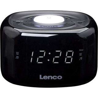 Rádiobudík Lenco CR-12BK / FM / 5 W / plast / čierna / ROZBALENÉ