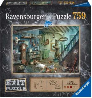 Ravensburger Puzzle Exit KIDS / Strašidelná pivnica / 759 dielikov