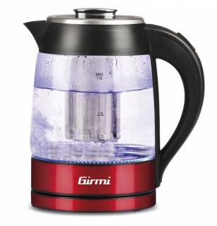 Rýchlovarná kanvica Girmi BL50 / 2200 W / 1,8 l / červená