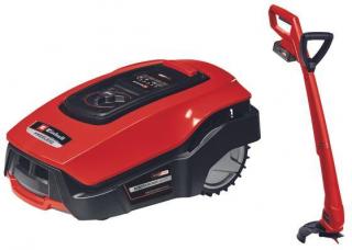 Sada Einhell Freelexo robotická kosačka + Einhell Power X-Change 18 V / 2,5 Ah / 20-60 mm / odporúčaná plocha do 500 m² / 59,4 dB (A) / čierna/červená…