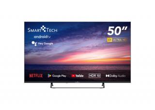 Smart LED televize Smart Tech 50UA10V3 / 4K UHD / 50  (126 cm) / černá