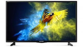 Smart TV Sharp 32BC1EE / LED / 1366 × 768 px / 32  (81 cm) / Full HD Ready / čierna / ROZBALENÉ