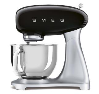 Smeg kuchynský robot v štýle 50. rokov SMF02BLEU / 800 W / 4,8 l / čierna / ROZBALENÉ