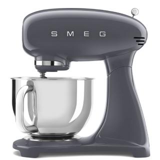 Smeg kuchynský robot v štýle 50. rokov SMF03GREU / 800 W / 4,8 l / sivá